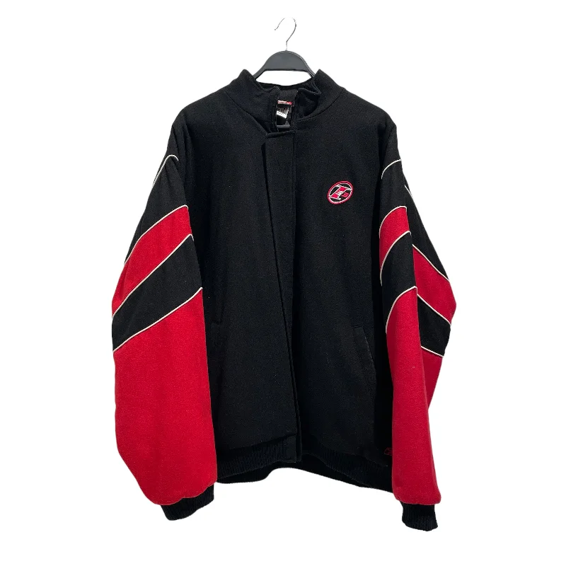 Men jackets with a hidden interior pocket for secure storageReebok///Souvenir Jkt/XL/Wool/BLK/Single Breasted/Plain/M [Casual] Youth/Iverson Jacket