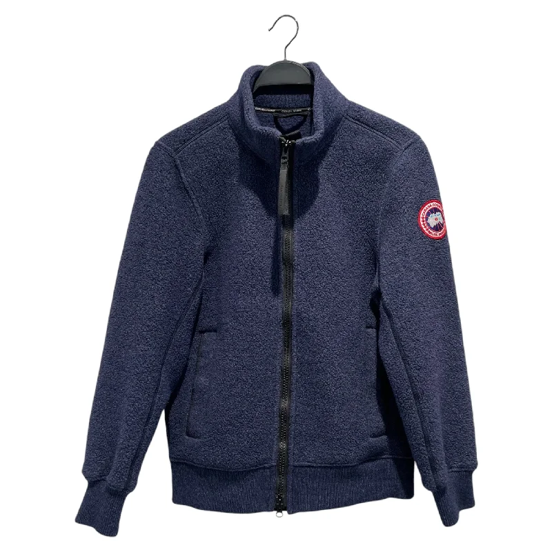 Windbreaker men jackets with UV protection for outdoor activitiesCANADA GOOSE/Fleece Jkt/S/Wool/BLU/ Windbreaker men jackets with UV protection for outdoor activitiesCANADA GOOSE/Fleece Jkt/S/Wool/BLU/