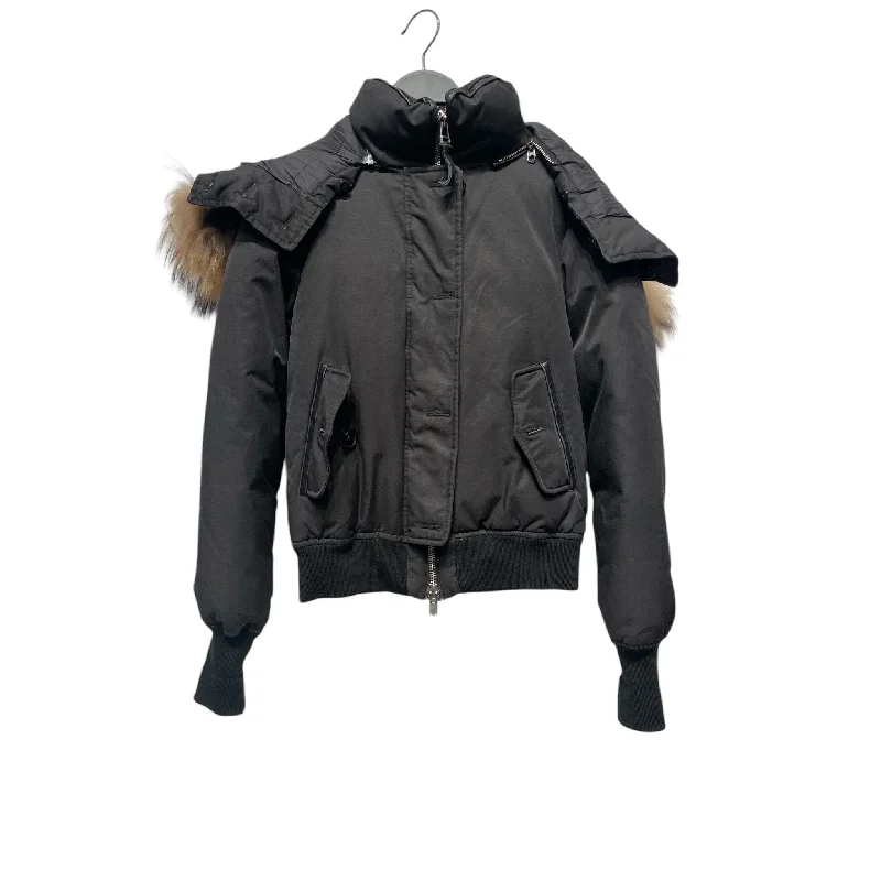 Slim - fit leather men jackets with a distressed finish for a rugged lookMACKAGE/Puffer Jkt/S/BLK/ Slim - fit leather men jackets with a distressed finish for a rugged lookMACKAGE/Puffer Jkt/S/BLK/