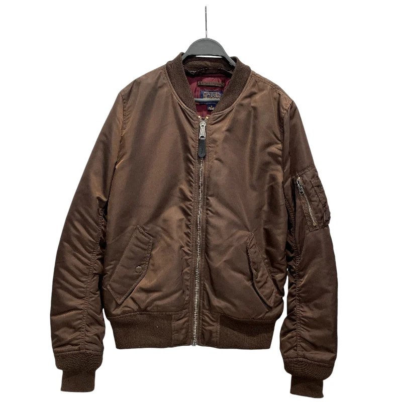 Performance - driven men jackets with breathable fabric for sportsALPHA INDUSTRIES/Military Jkt/S/Nylon/BRW/ Performance - driven men jackets with breathable fabric for sportsALPHA INDUSTRIES/Military Jkt/S/Nylon/BRW/