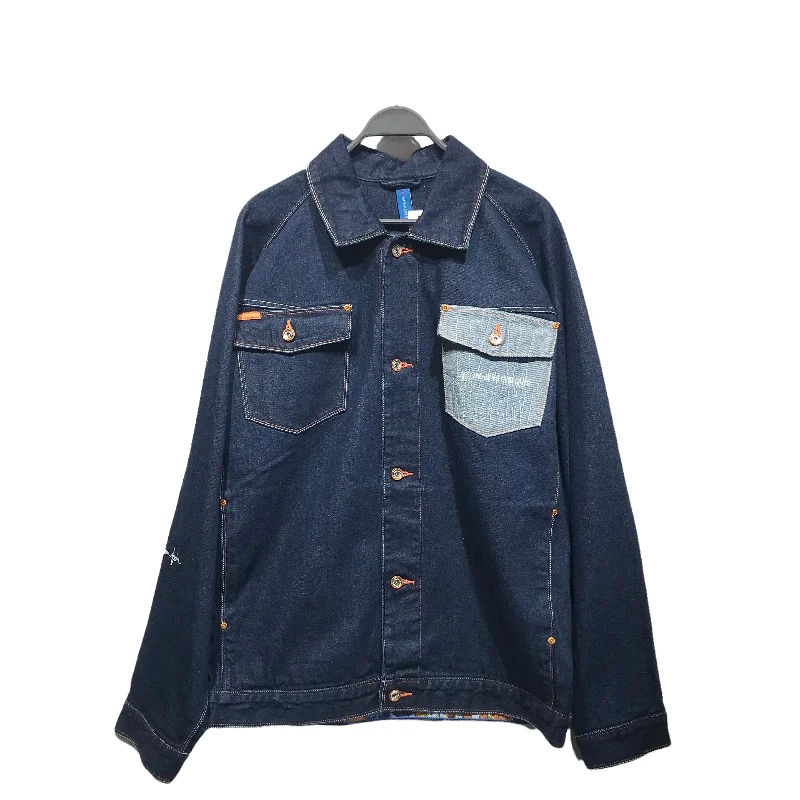 Waterproof men jackets with taped seams for heavy rain protectionFubu//Denim Jkt/XL/BLU/Denim/Plain Waterproof men jackets with taped seams for heavy rain protectionFubu//Denim Jkt/XL/BLU/Denim/Plain