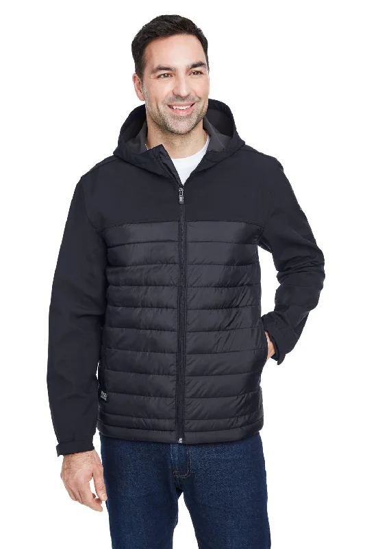 Stretch - fabric men jackets for unrestricted movement during workoutsDri Duck Mens Pinnacle Water Resistant Puffer Full Zip Hooded Jacket - Black Stretch - fabric men jackets for unrestricted movement during workoutsDri Duck Mens Pinnacle Water Resistant Puffer Full Zip Hooded Jacket - Black