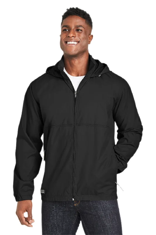 Windbreaker men jackets with UV protection for outdoor activitiesDri Duck Mens River Water Resistant Packable Full Zip Hooded Jacket - Black Windbreaker men jackets with UV protection for outdoor activitiesDri Duck Mens River Water Resistant Packable Full Zip Hooded Jacket - Black