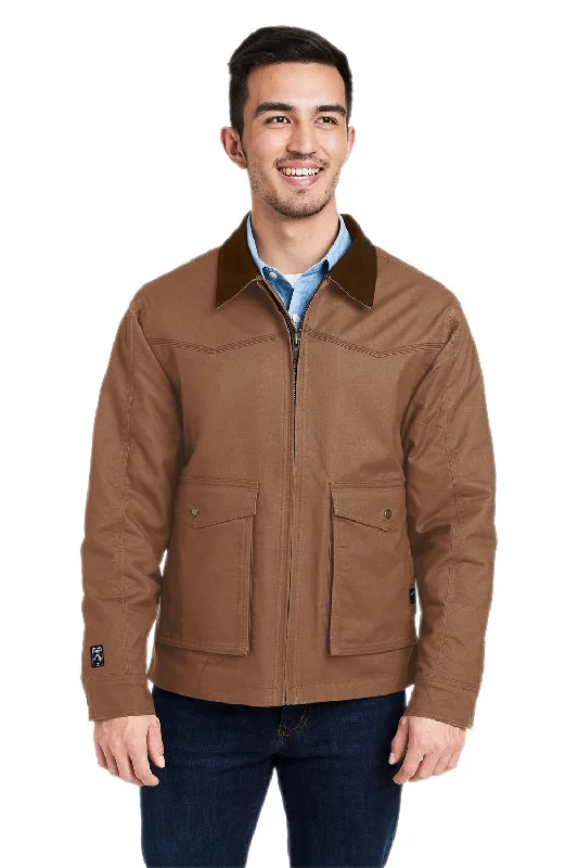 Bomber men jackets with ribbed cuffs for a classic 80s styleDri Duck Mens Yellowstone Dri Flex Water Resistant Canvas Full Zip Jacket - Field Khaki Bomber men jackets with ribbed cuffs for a classic 80s styleDri Duck Mens Yellowstone Dri Flex Water Resistant Canvas Full Zip Jacket - Field Khaki