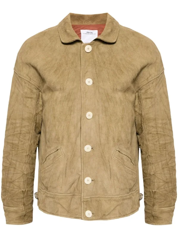 Men jackets with a zip - off sleeves to convert to a vestEton Leather Jacket