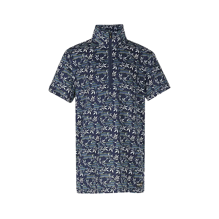 Checkered men jackets in a plaid pattern for a preppy appearanceKids Cool Ride Ice Fil Short Sleeve Shirt - Indigo Striped Horse