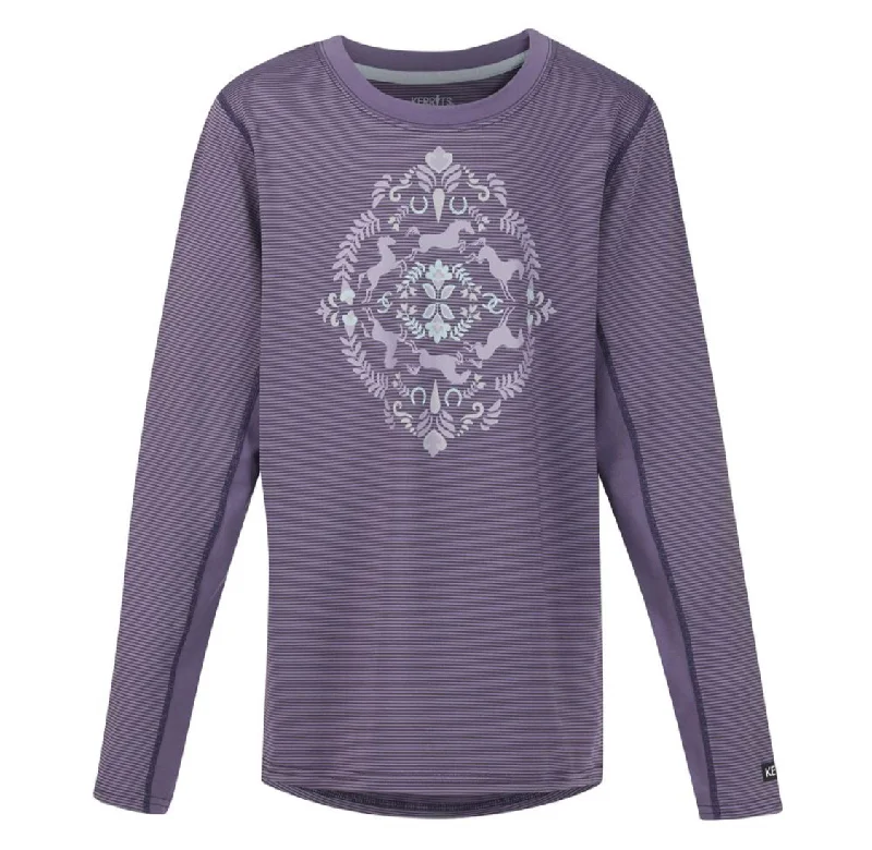 Lightweight men jackets made from recycled nylon for eco - friendly travelKids Horsing Around Base Layer