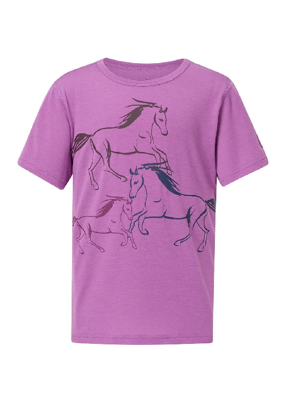 Corduroy men jackets in earthy tones for a rustic charmKids Liberty Horse Tee
