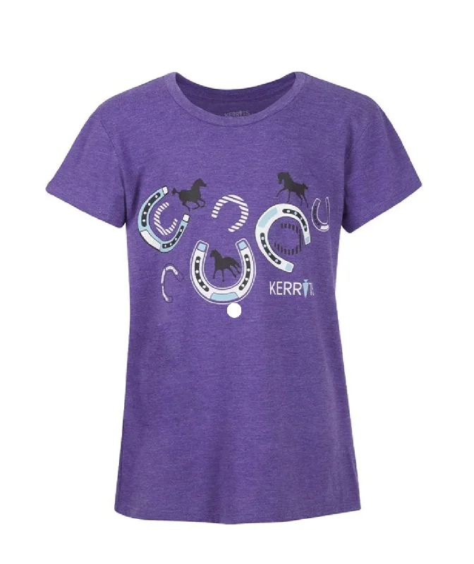 Lightweight men jackets made from recycled nylon for eco - friendly travelKids Lucky Ride Tee - Purple Lightweight men jackets made from recycled nylon for eco - friendly travelKids Lucky Ride Tee - Purple