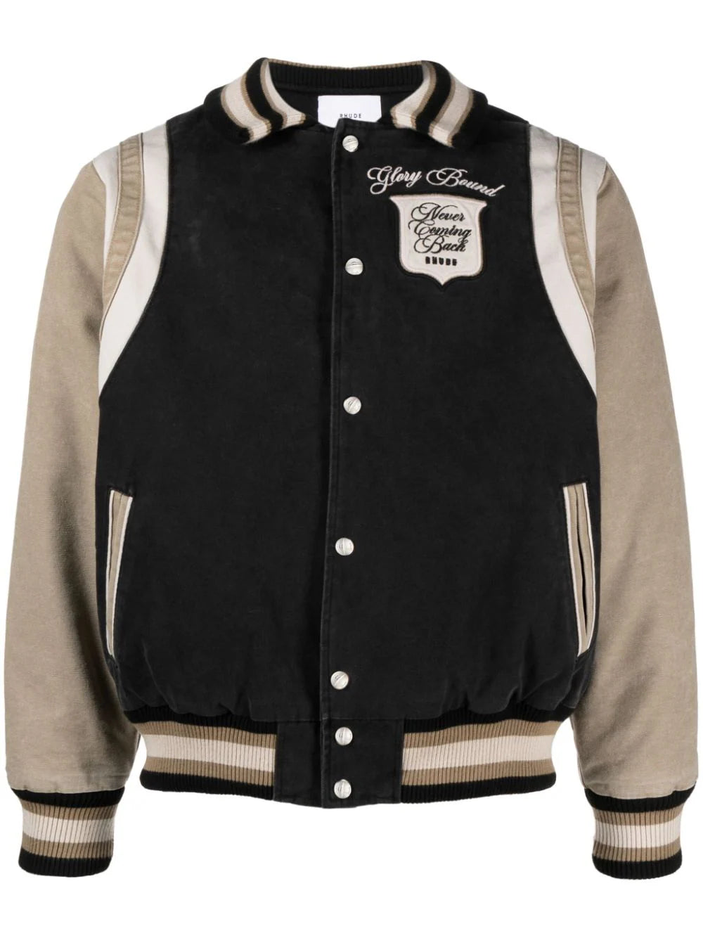 Bomber men jackets with ribbed cuffs for a classic 80s styleLogo-Embroidered Canvas Bomber Jacket Bomber men jackets with ribbed cuffs for a classic 80s styleLogo-Embroidered Canvas Bomber Jacket