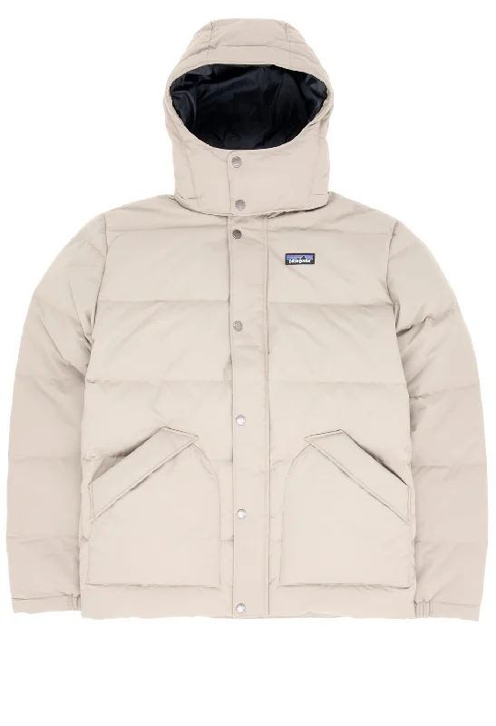 Down - filled men jackets in bright colors for winter fashionPatagonia Men's Downdrift Jacket - Seabird Grey Down - filled men jackets in bright colors for winter fashionPatagonia Men's Downdrift Jacket - Seabird Grey