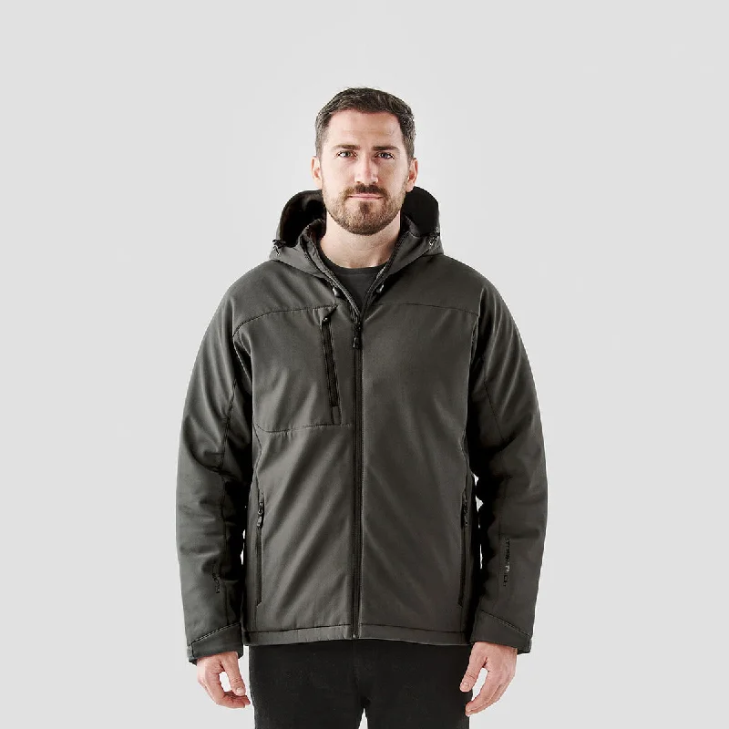 Plus - size men jackets with adjustable drawstrings for a comfortable fitMen's Orbiter Insulated Softshell - KSX-1 Plus - size men jackets with adjustable drawstrings for a comfortable fitMen's Orbiter Insulated Softshell - KSX-1
