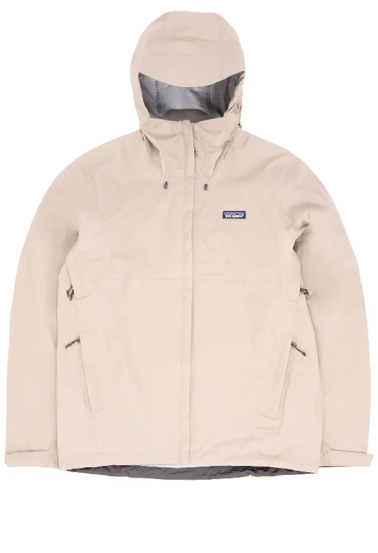 Stretch - fabric men jackets for unrestricted movement during workoutsPatagonia Men's Torrentshell 3L Rain Jacket - Seabird Grey Stretch - fabric men jackets for unrestricted movement during workoutsPatagonia Men's Torrentshell 3L Rain Jacket - Seabird Grey