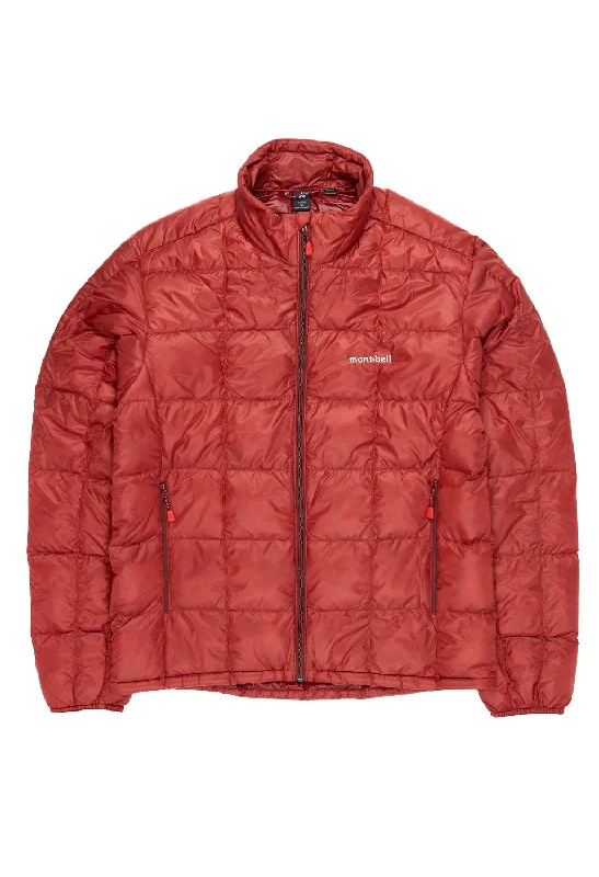 Plus - size men jackets with adjustable drawstrings for a comfortable fitMontbell Men's Superior Down Jacket - Red Plus - size men jackets with adjustable drawstrings for a comfortable fitMontbell Men's Superior Down Jacket - Red
