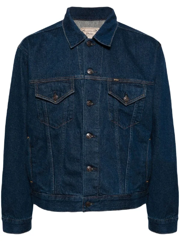 Plus - size men jackets with adjustable drawstrings for a comfortable fitReclaimed Trucker Denim Jacket Plus - size men jackets with adjustable drawstrings for a comfortable fitReclaimed Trucker Denim Jacket