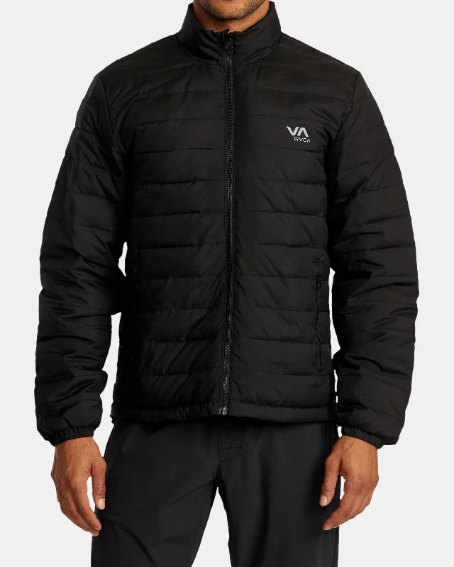Tailored men jackets to pair with formal trousers for business meetingsReversible Puffer Jacket - Black 2 Tailored men jackets to pair with formal trousers for business meetingsReversible Puffer Jacket - Black 2