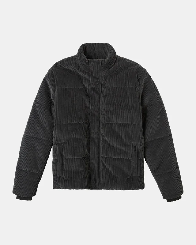 Checkered men jackets in a plaid pattern for a preppy appearanceTownes Quilted Jacket - Pirate Black Checkered men jackets in a plaid pattern for a preppy appearanceTownes Quilted Jacket - Pirate Black