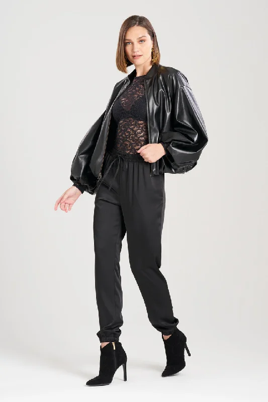 Plus - size men jackets with adjustable drawstrings for a comfortable fitVegan Luxe Lambskin Bomber Jacket Plus - size men jackets with adjustable drawstrings for a comfortable fitVegan Luxe Lambskin Bomber Jacket