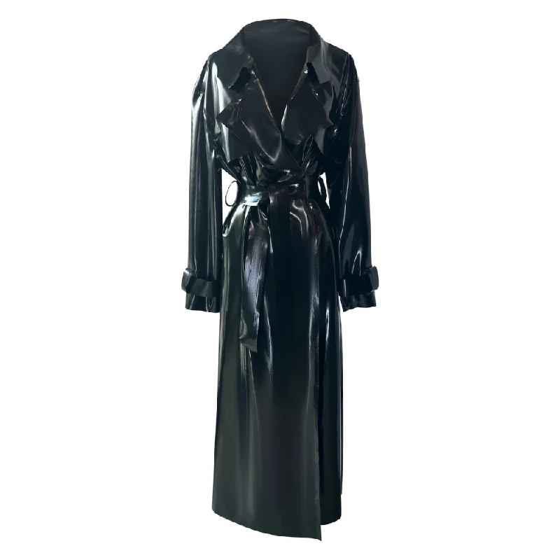 Bomber men jackets with ribbed cuffs for a classic 80s styleVoyeur Trench Coat