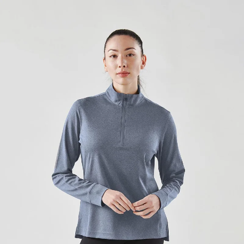 Stretch - fabric men jackets for unrestricted movement during workoutsWomen's Dockyard 1/4 Zip Pullover - VQX-1W Stretch - fabric men jackets for unrestricted movement during workoutsWomen's Dockyard 1/4 Zip Pullover - VQX-1W