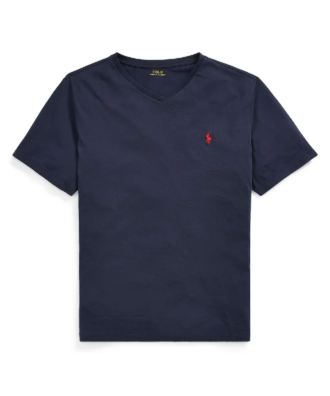 Men's high - collar polo shirts with a modern twistPolo Ralph Lauren Short Sleeve V-Neck Tee Shirt Men's high - collar polo shirts with a modern twistPolo Ralph Lauren Short Sleeve V-Neck Tee Shirt