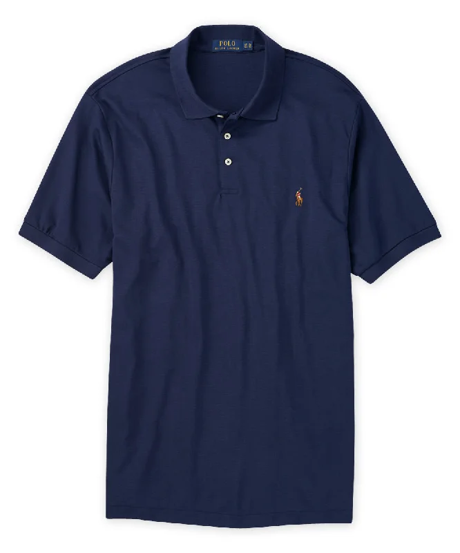 Men's luxury cashmere blend polo shirts in solid colorsPolo Ralph Lauren Short Sleeve Classic Fit Soft Touch Pima Cotton Polo Shirt Men's luxury cashmere blend polo shirts in solid colorsPolo Ralph Lauren Short Sleeve Classic Fit Soft Touch Pima Cotton Polo Shirt