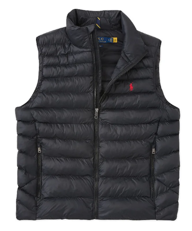 Men's breathable cotton blend polo shirts for summer outingsPolo Ralph Lauren Packable Vest Men's breathable cotton blend polo shirts for summer outingsPolo Ralph Lauren Packable Vest