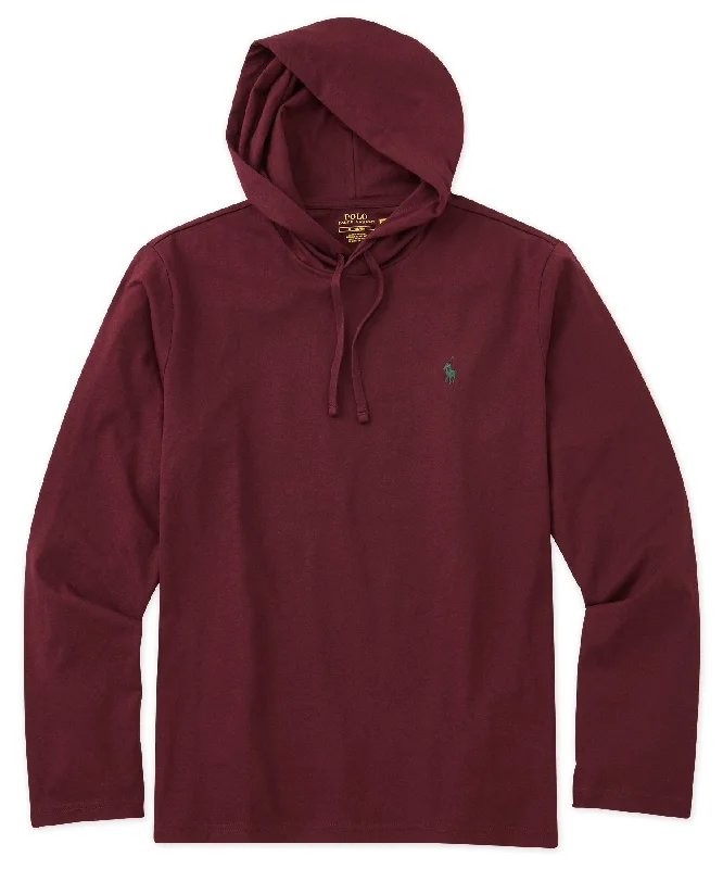 Men's long sleeve classic fit polo shirts with embroidered logosPolo Ralph Lauren Long Sleeve Hooded T-Shirt Men's long sleeve classic fit polo shirts with embroidered logosPolo Ralph Lauren Long Sleeve Hooded T-Shirt