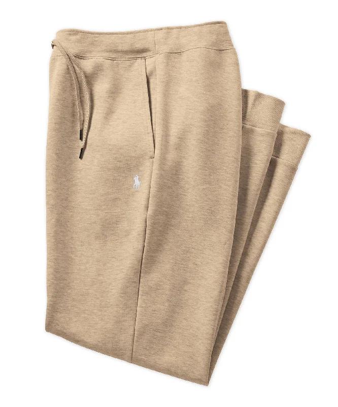 Men's long sleeve classic fit polo shirts with embroidered logosPolo Ralph Lauren Double Knit Tech Pant