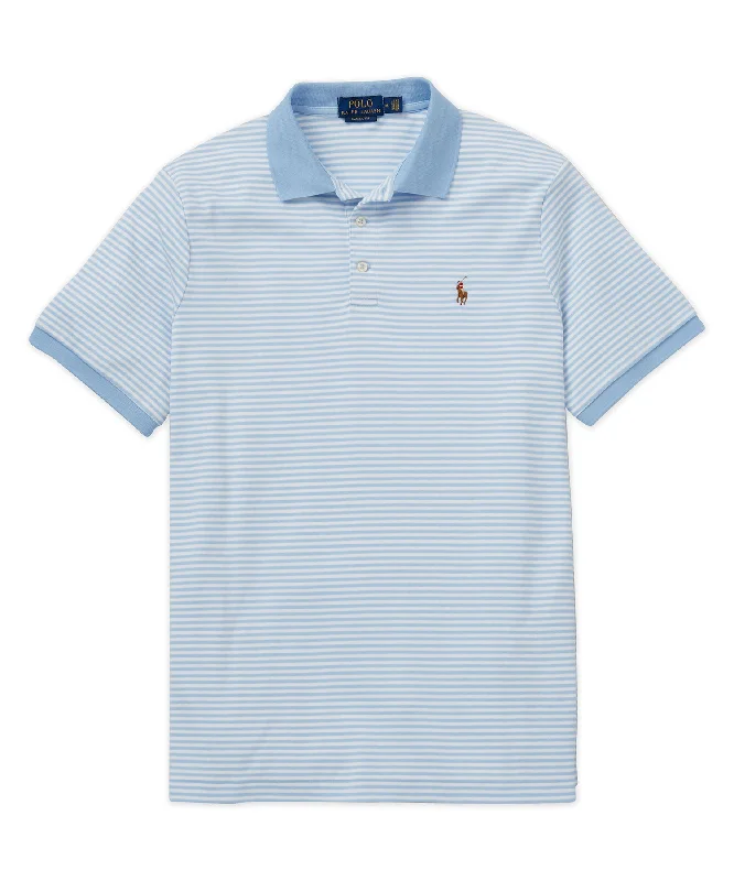 Men's jacquard woven polo shirts with intricate designsPolo Ralph Lauren Short Sleeve Soft Touch Cotton Stripe Polo Knit Shirt Men's jacquard woven polo shirts with intricate designsPolo Ralph Lauren Short Sleeve Soft Touch Cotton Stripe Polo Knit Shirt