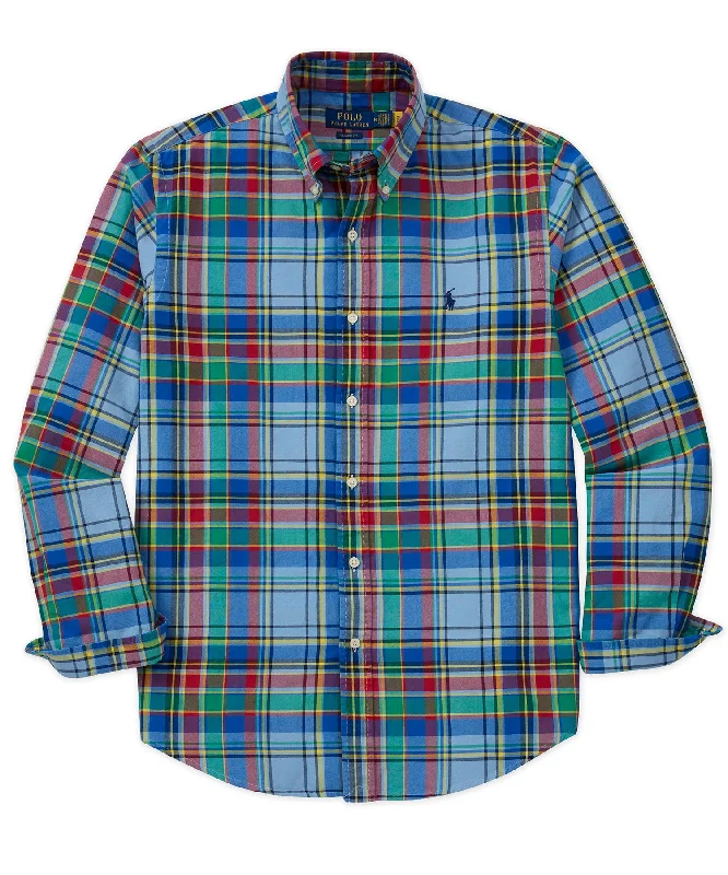 Men's antimicrobial polo shirts for odor - free daily wearPolo Ralph Lauren Long Sleeve Oxford Button-Down Sport Shirt Men's antimicrobial polo shirts for odor - free daily wearPolo Ralph Lauren Long Sleeve Oxford Button-Down Sport Shirt