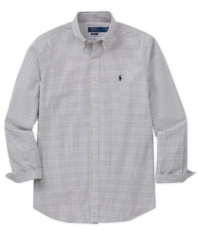 Men's jacquard woven polo shirts with intricate designsPolo Ralph Lauren Long Sleeve Poplin Sport Shirt Men's jacquard woven polo shirts with intricate designsPolo Ralph Lauren Long Sleeve Poplin Sport Shirt