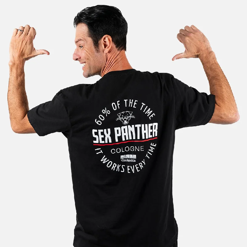 Men's eco - friendly recycled t - shirts for sustainable fashion choicesANCHORMAN SEX PANTHER SHIRT Men's eco - friendly recycled t - shirts for sustainable fashion choicesANCHORMAN SEX PANTHER SHIRT