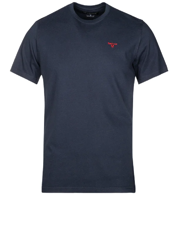 Men's antimicrobial t - shirts for odor - free freshness during travelEssential Sports Tee Navy Men's antimicrobial t - shirts for odor - free freshness during travelEssential Sports Tee Navy