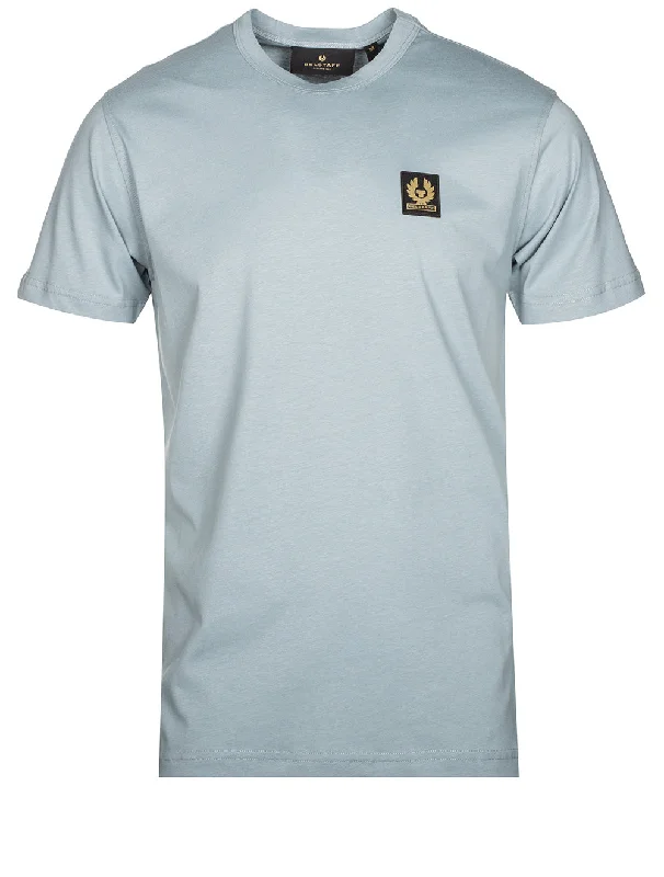 Men's moisture - wicking athletic t - shirts for intense workoutsCotton T-Shirt Arctic Blue Men's moisture - wicking athletic t - shirts for intense workoutsCotton T-Shirt Arctic Blue