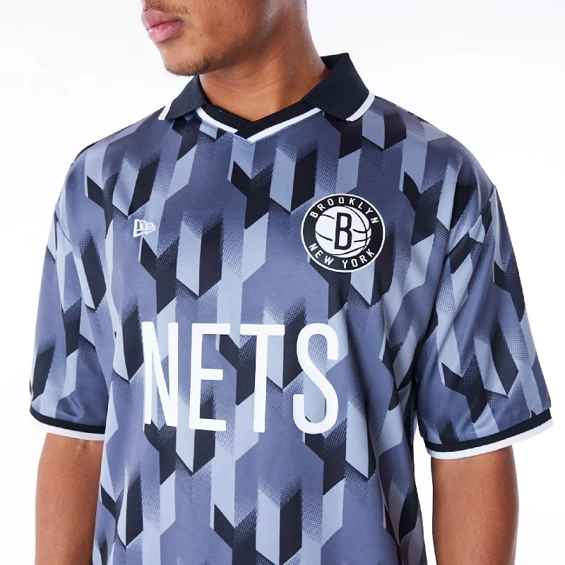 Men's plus - size pocket t - shirts with a classic lookBrooklyn Nets NBA Soccer Dark Grey T-Shirt Men's plus - size pocket t - shirts with a classic lookBrooklyn Nets NBA Soccer Dark Grey T-Shirt