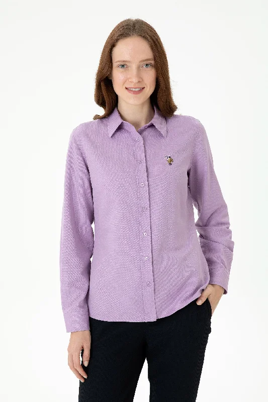 Men's antimicrobial polo shirts for odor - free daily wearCHEMISE WOXCOLOR VIOLET-1677163VR034