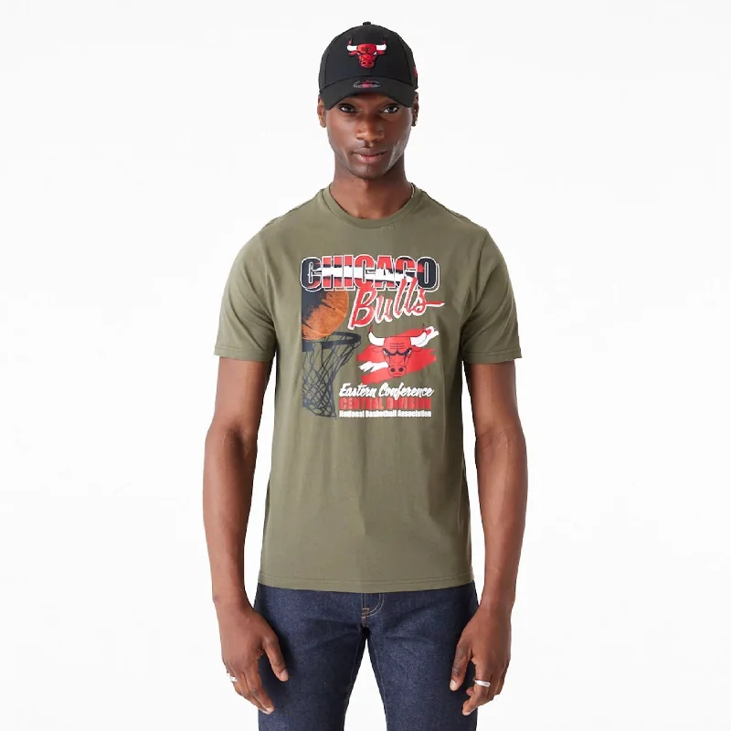 Men's tie - dye t - shirts with a bohemian styleChicago Bulls NBA Player Graphic Green T-Shirt Men's tie - dye t - shirts with a bohemian styleChicago Bulls NBA Player Graphic Green T-Shirt