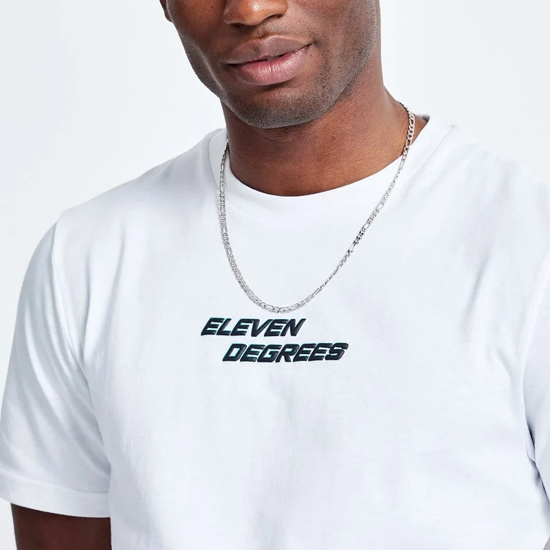 Men's lightweight performance t - shirts for running marathonsCity Circle Graphic T-Shirt - White / Kingfisher Men's lightweight performance t - shirts for running marathonsCity Circle Graphic T-Shirt - White / Kingfisher