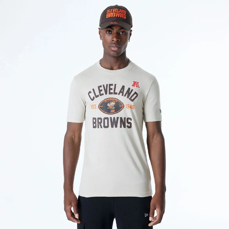 Men's v - neck muscle t - shirts for a body - building aestheticCleveland Browns NFL 3rd Down Historic Light Beige T-Shirt Men's v - neck muscle t - shirts for a body - building aestheticCleveland Browns NFL 3rd Down Historic Light Beige T-Shirt