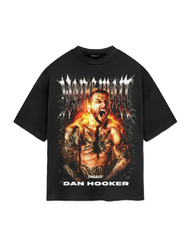 Men's printed Hawaiian t - shirts for tropical vacationsDan Hooker 'Evolution' Oversized T-Shirt Men's printed Hawaiian t - shirts for tropical vacationsDan Hooker 'Evolution' Oversized T-Shirt