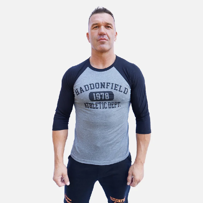 Men's lightweight performance t - shirts for running marathonsHALLOWEEN HADDONFIELD ATHLETICS RAGLAN Men's lightweight performance t - shirts for running marathonsHALLOWEEN HADDONFIELD ATHLETICS RAGLAN