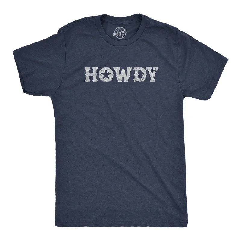 Men's eco - friendly recycled t - shirts for sustainable fashion choicesHowdy Men's T Shirt Men's eco - friendly recycled t - shirts for sustainable fashion choicesHowdy Men's T Shirt