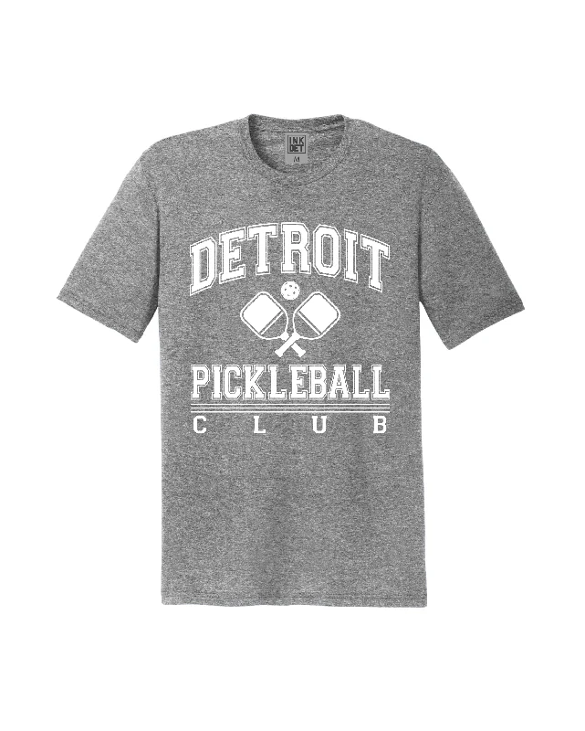 Men's plus - size pocket t - shirts with a classic lookInk Detroit - Detroit Pickleball T-Shirt - Available in 2 colors Men's plus - size pocket t - shirts with a classic lookInk Detroit - Detroit Pickleball T-Shirt - Available in 2 colors
