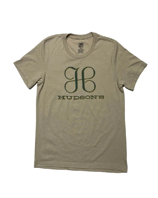 Men's plus - size pocket t - shirts with a classic lookInk Detroit Vintage Hudson's T-Shirt - Heather Tan Men's plus - size pocket t - shirts with a classic lookInk Detroit Vintage Hudson's T-Shirt - Heather Tan