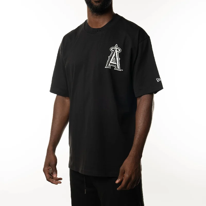 Men's smart - casual checkered t - shirts for semi - formal occasionsLA Angels Freeway Series Black T-Shirt Men's smart - casual checkered t - shirts for semi - formal occasionsLA Angels Freeway Series Black T-Shirt