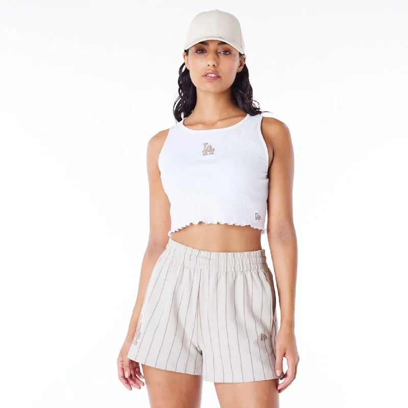 Men's long - sleeve henley t - shirts with button - down placketsLA Dodgers MLB Lifestyle White Womens Crop Tank Top Men's long - sleeve henley t - shirts with button - down placketsLA Dodgers MLB Lifestyle White Womens Crop Tank Top