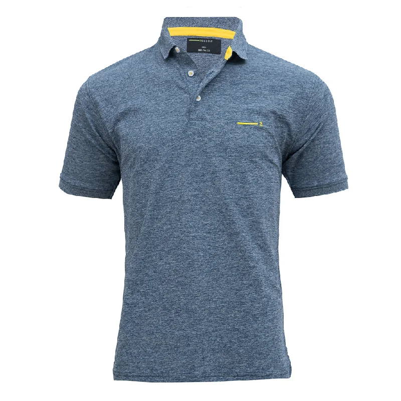 Men's printed Hawaiian t - shirts for tropical vacationsLINNET MEN'S GOLF T-SHIRT