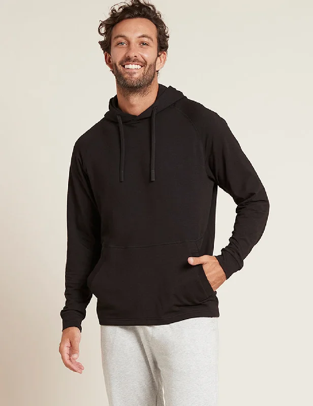 Men's smart - casual checkered t - shirts for semi - formal occasionsMen's Weekend Pullover Hoodie - Black Men's smart - casual checkered t - shirts for semi - formal occasionsMen's Weekend Pullover Hoodie - Black