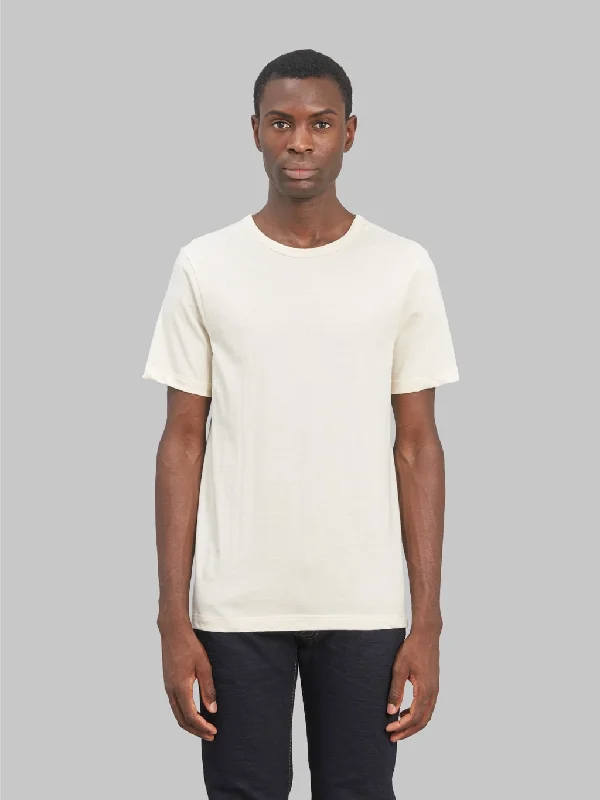 Men's jacquard woven polo shirts with intricate designsMerz b. Schwanen 1950s 5.5oz Loopwheeled Classic Fit T-Shirt Nature Men's jacquard woven polo shirts with intricate designsMerz b. Schwanen 1950s 5.5oz Loopwheeled Classic Fit T-Shirt Nature